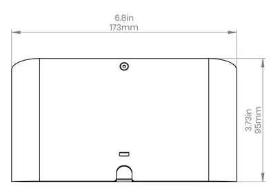 Support Console Capsule Vesa - seul - Compulocks