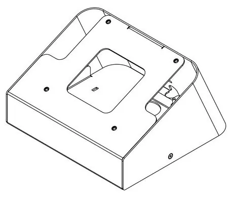 Support Console Capsule Vesa - seul - Compulocks